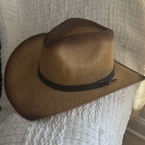 Stylish Brown Cowboy Hat, New, never worn.
